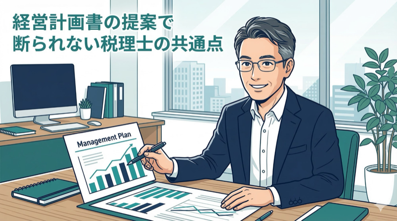経営計画書の提案で断られない税理士の共通点